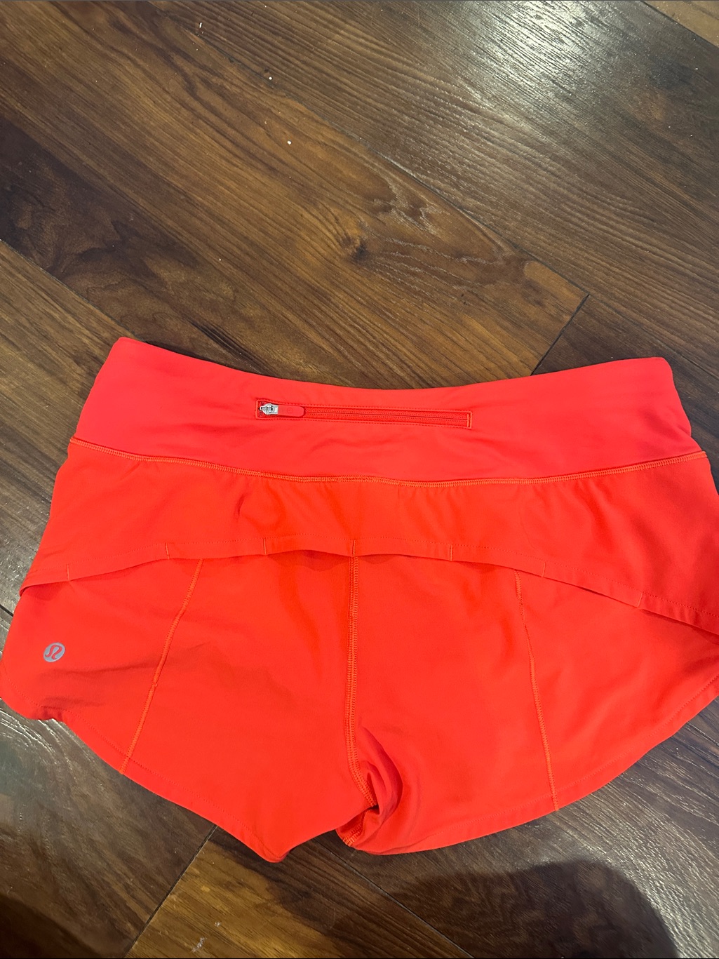 Lululemon Athletica Women's Bright Coral Athletic Shorts